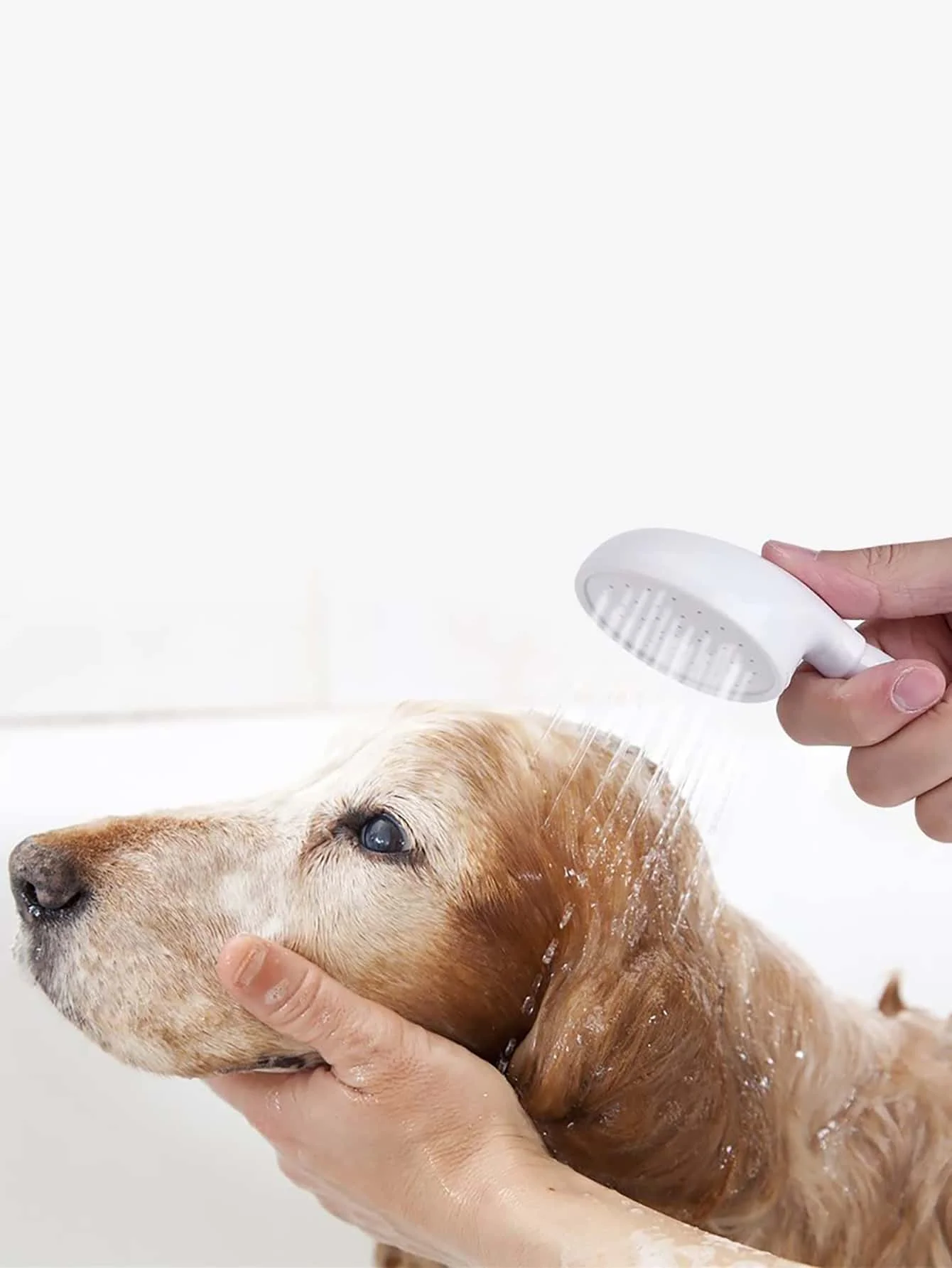 1pc-Faucet, shampoo, shower, pet cat and dog shower faucet, spray, multi-function faucet, shower nozzle, easy to install