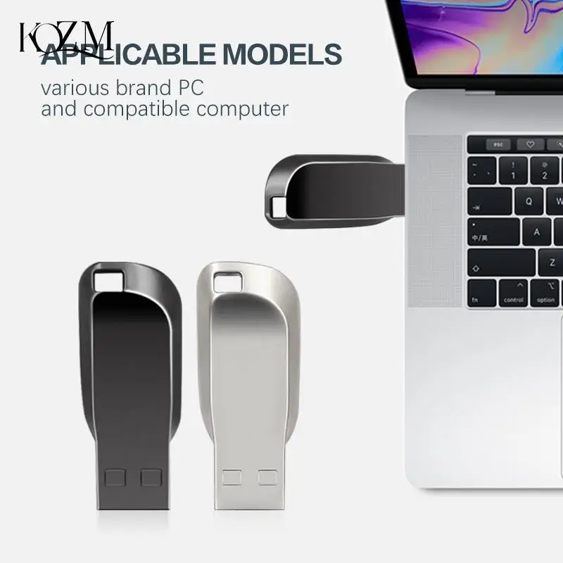 New Usb 3.0 2TB Zinc Alloy Pen Drive 1TB Usb Flash Drives Pendrive Waterproof Memoria Flash Disk Stick