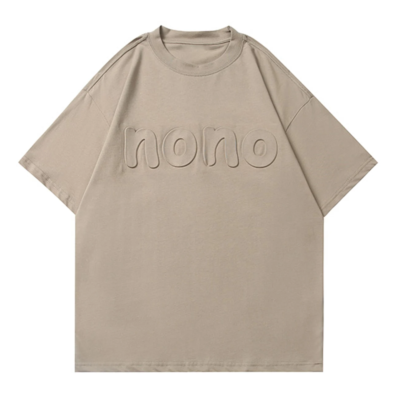 

LACIBLE New Stylish Simplicity Letters Teenager T-Shirt Summer Hot Selling Cotton Streetwear Short Sleeve Tops For Men Women