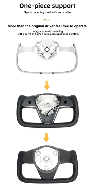 ヨークハンドル3.0バージョンのステアリングホイール、加熱