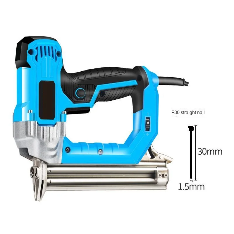 2300W electric nail gun nail gun straight pure copper motor code grab F30 woodworking air gu