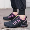 Women Cycling Shoes New Outdoor Non-Slip Wear-Resistant Hiking Training Shoes MTB Cross-Country Cycling Sports Shoes Unisex 3