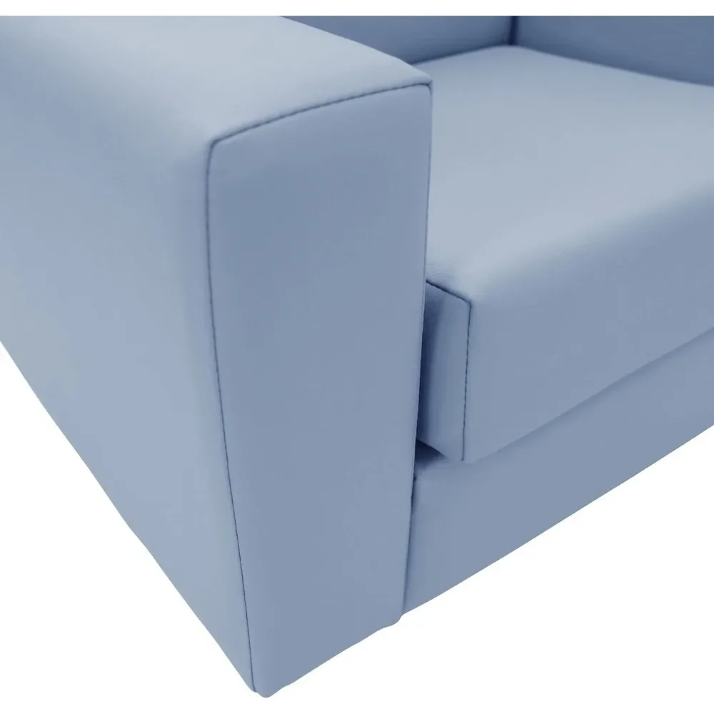 Factory Direct Partners Classic Sofas, Powder Blue 3