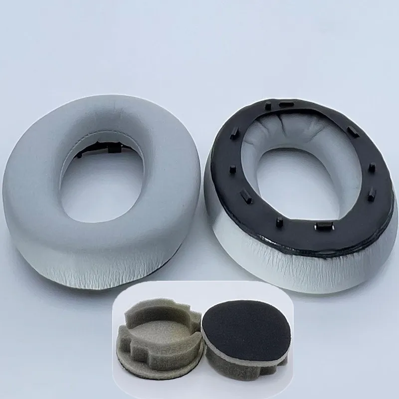 WH-1000XM3 헤드폰 교체용 메쉬 패브릭 이어패드 쿠션, 단백질 가죽 이어컵, 이어 커버 수리 부품
