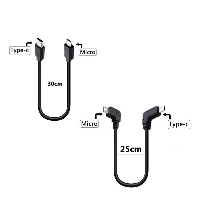 

USB-кабель K·STUCNE с разъемами Type-C и Micro-USB, длина 1 м