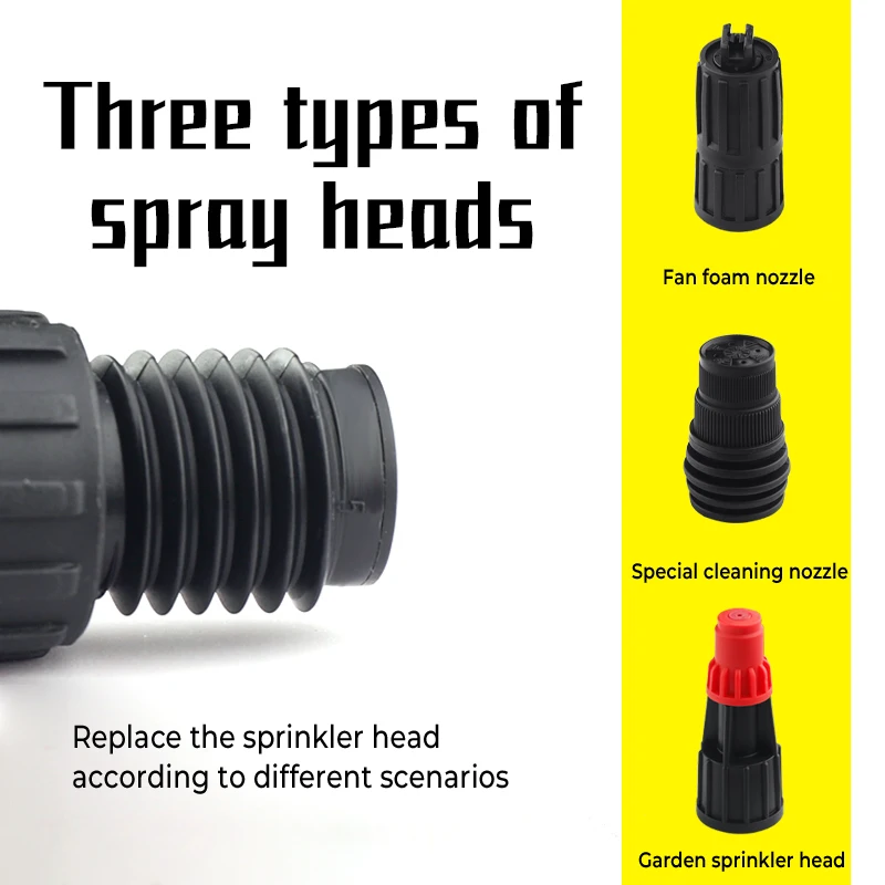 Cannone Schiuma 2L Manuale Per Auto - Spruzzatore Pressurizzato Con Ugello Regolabile, Per Lavaggio E Giardin - Foto 10