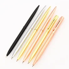

1pcs High quality 01 Model Color Fine Business office Ballpoint Pen New Financial School stationery ball point pens for writing
