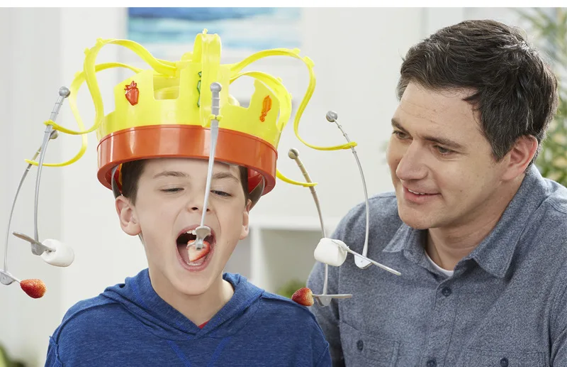 Food Game Hat Funny Tricky Party Crown Type Toys