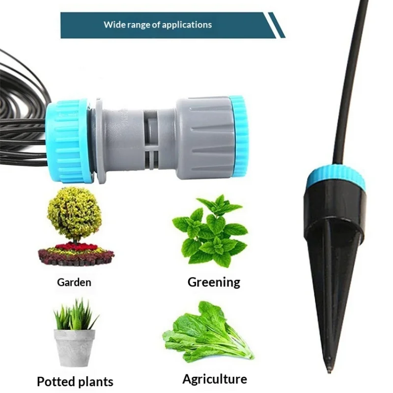 Cross-Border10Drip irrigation kit for watering flowers, lazy person's watering tool, home drip irrigation for succulent plants a - 4