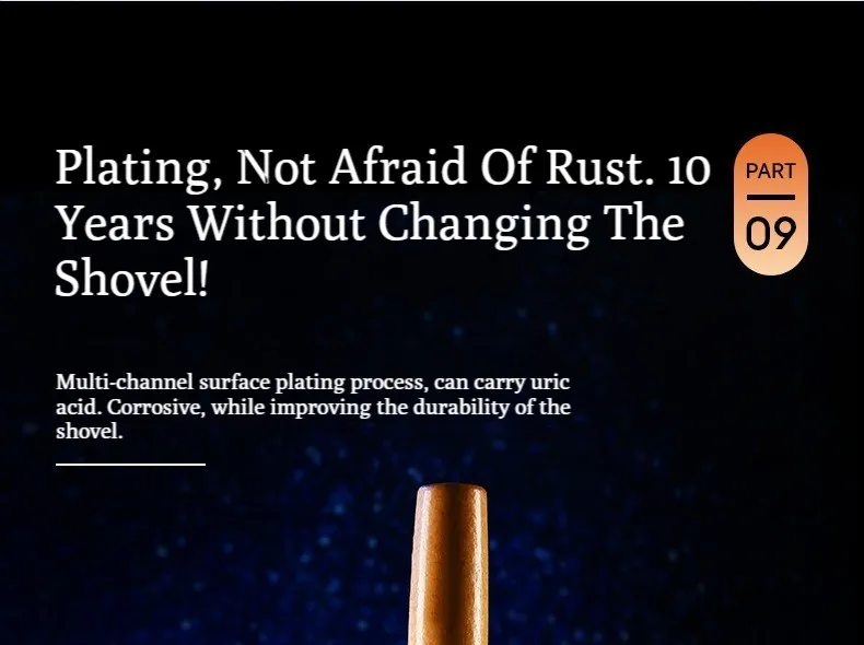 Self-Cleaning Cat Litter Shovel Stainless Steel Metal Scooper