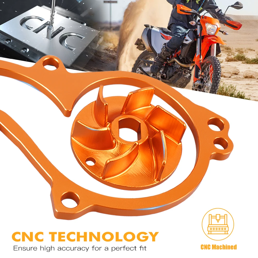 Für KTM 690 Enduro R SMC R 2008-2025 Wasserpumpe Kühler Laufrad Spacer Husqvarna 701 Enduro Supermoto 2016-2025 GasGas 700ES SM – Detail 5