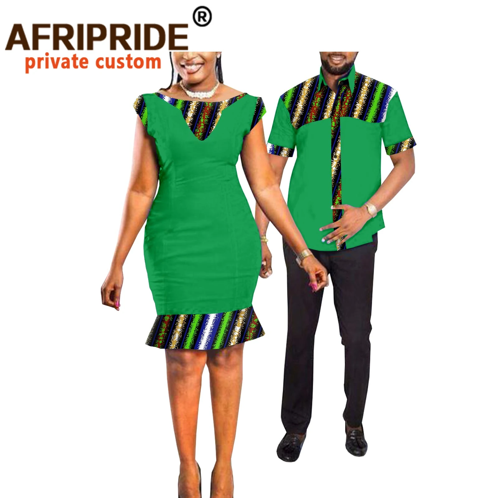 Afrikanische Kleidung für Paar Kleidung Dashiki Drucken Shirts für Männer  Ankara Bodycon Kleider für Frauen Spiel Drucken Outfits A20C011 -  AliExpress Women's Clothing