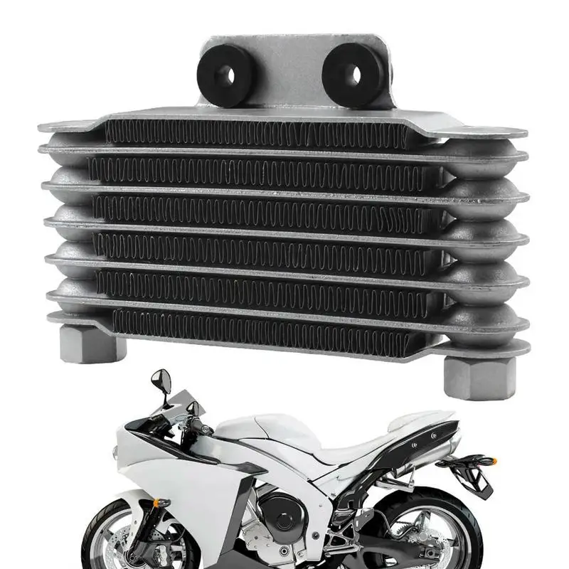 

Motorcycle Engine Radiator Aluminum Motorcycle Engine Oil Radiator Modified Accessories For Most Motorcycles Off-Road Vehicles