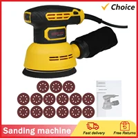 5Inch 300W Random Orbital Sander 12000RPM 6Variable Speed Sander Machine High Performance Dust Collection System for Woodworking 1