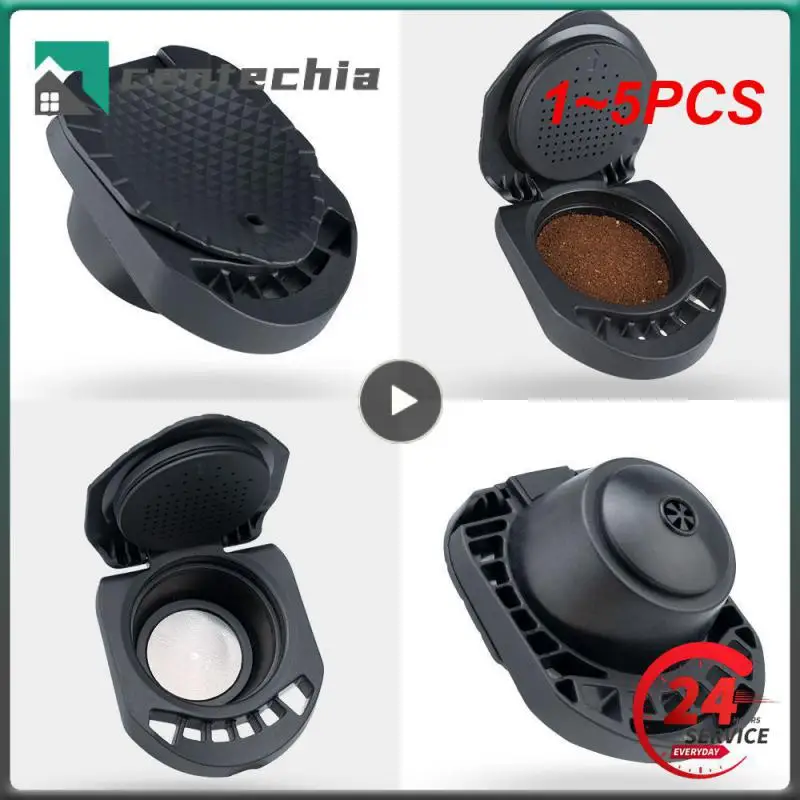 

1~5PCS ICafilas VIPCoffee Adapter Dolce Gusto Reusable Capsule Adapter with Genio S Piccolo Coffee Machine Accessories