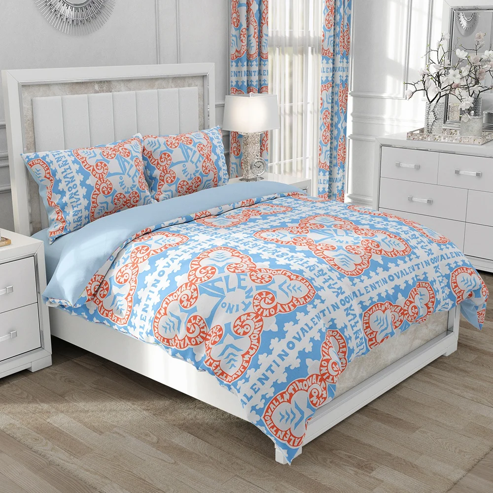 

Linens Duvet cover set Bedding set Queen/King/Euro/Twin/Double/240x220 size Bed Set Quilt Covers 220x240 180x220 260 blue