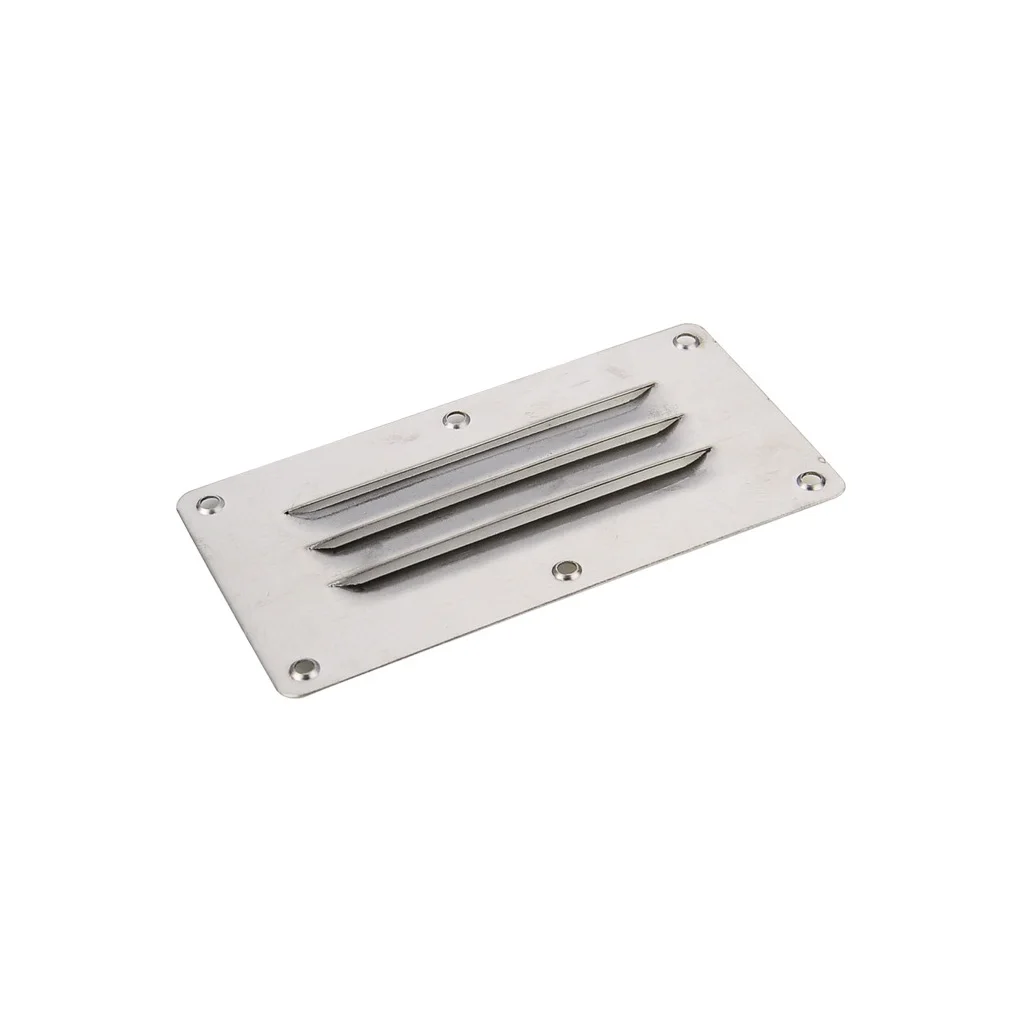

Vent Stainless Steel Cover Marine Air Ventilation Louvered Boat Outlet