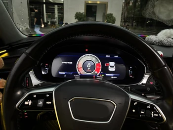 Para Audi A6 A7 2013-2018, Panel de Instrumentos Digital LCD de 12.3 Pulgadas, Cabina Virtual, Velocímetro, Pantalla CarPlay 1