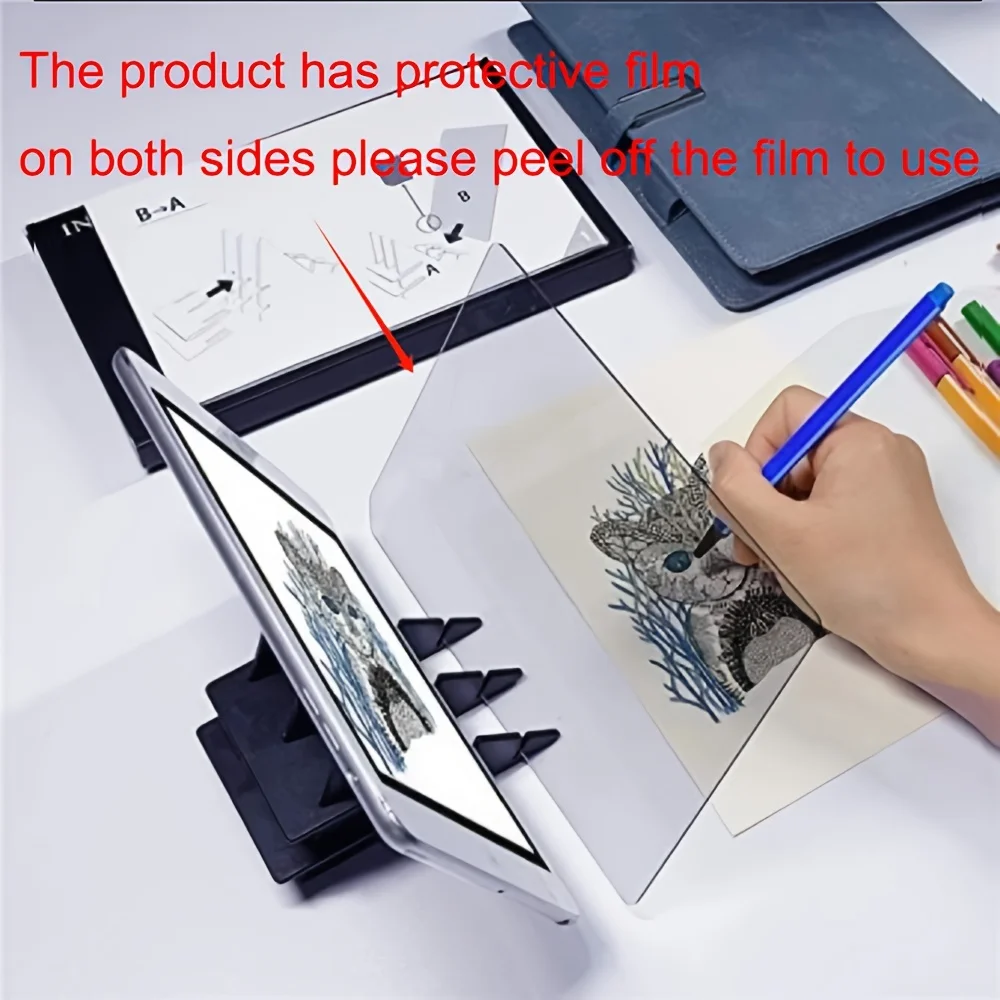 Drawing Projection Copying Drawing Board Learning Drawing Tools Table Sketching Optical Drawing Board Universal Mobile Phone 5