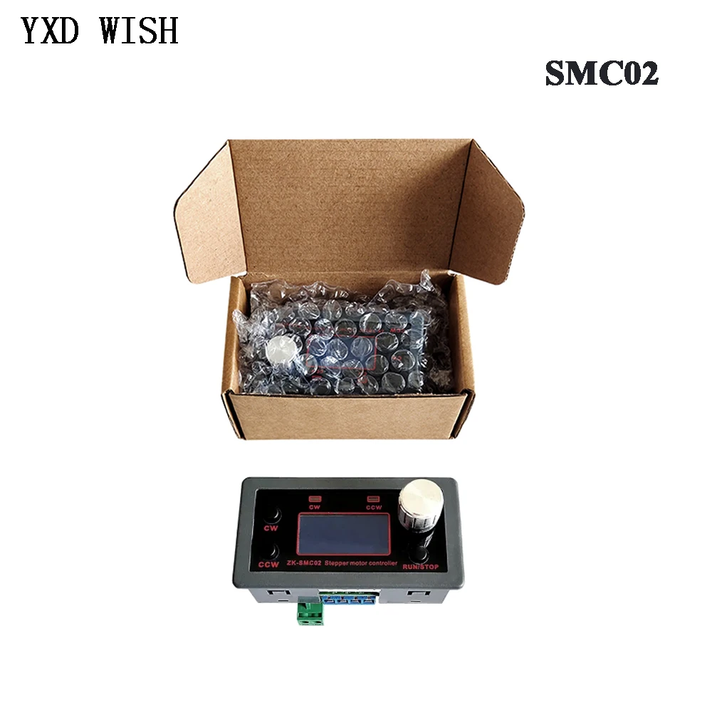 Stepper Motor Driver e Módulo Controlador Controle de Velocidade Programável Comunicação Serial Plc Pulso Reverso dc 1030v 4a Smc02