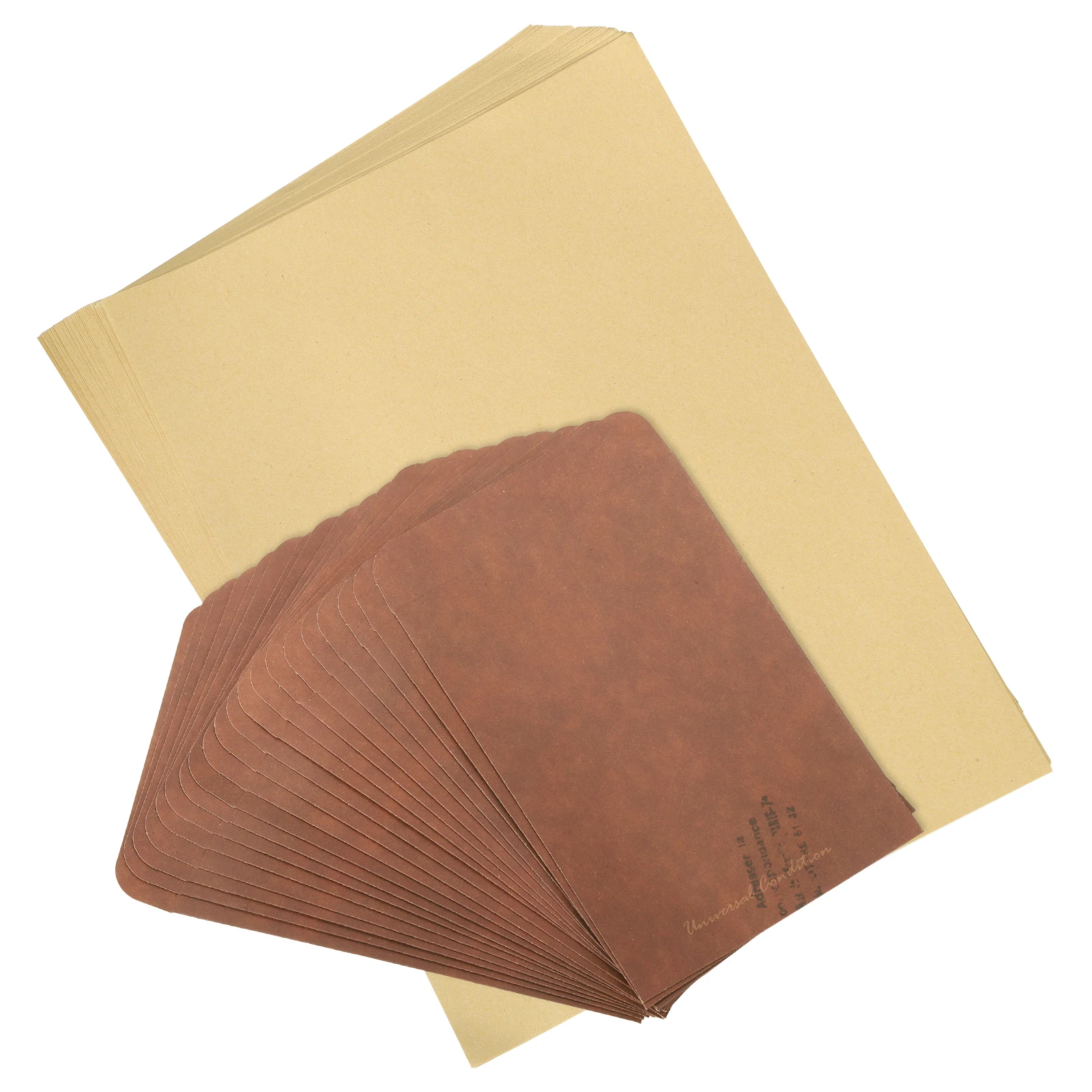 50Pcs Vintage Gift Card Envelopes / 20Set Retro Style Christmas Card Letter Envelope with Writing Letter for Birthday Wedding