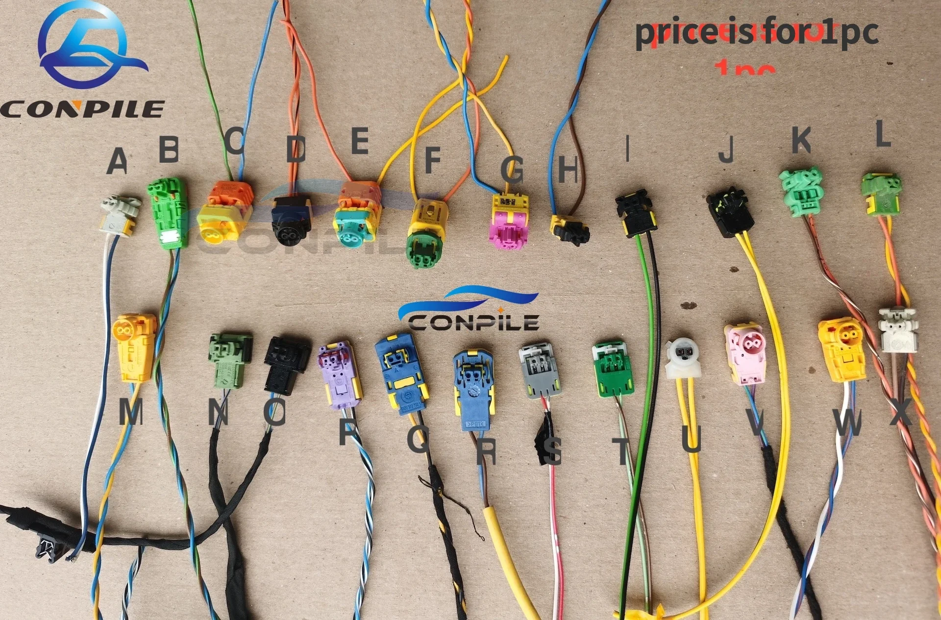 

1pc for 24kinds of car automotive cable for Honda Nissan Hyundai KIA toyota Mazda VW AUDI