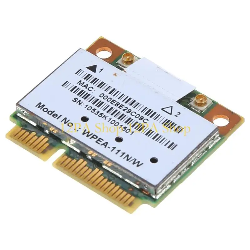 12PA Atheros AR9280 2.4G/ MINI PCI-E WIN10 용 듀얼 밴드 무선 네트워크 카드