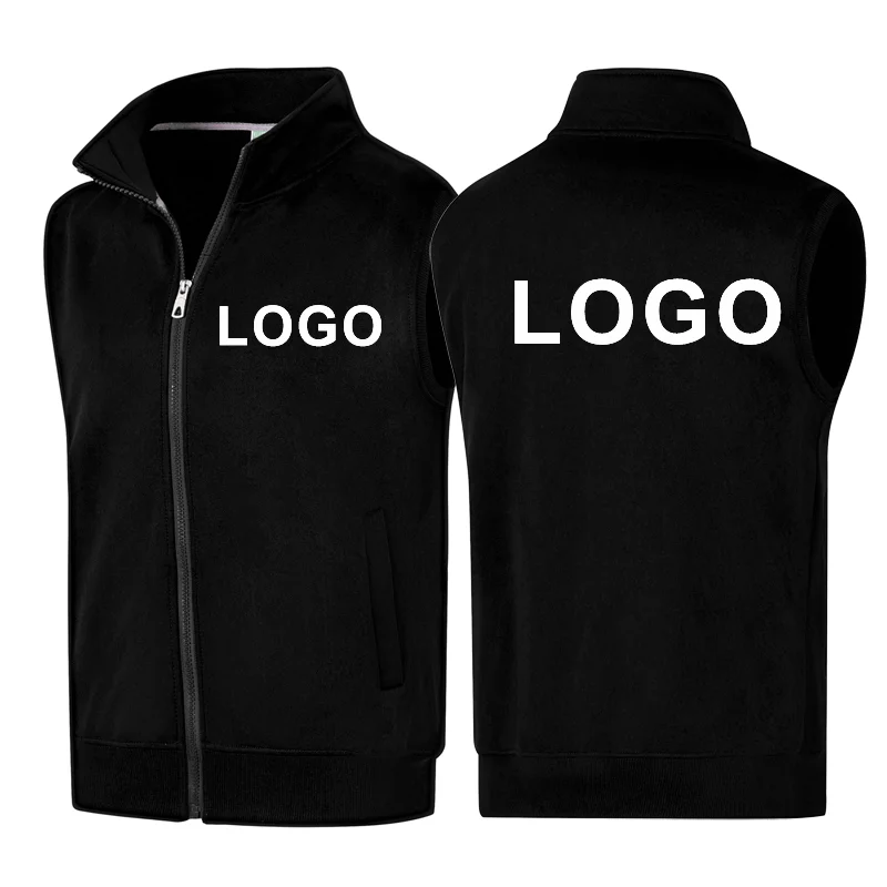 Chaleco Personalizable Sin Mangas Para Hombre/mujer - A Prueba De Viento, Cálido, Ideal Para Equipos O Eventos