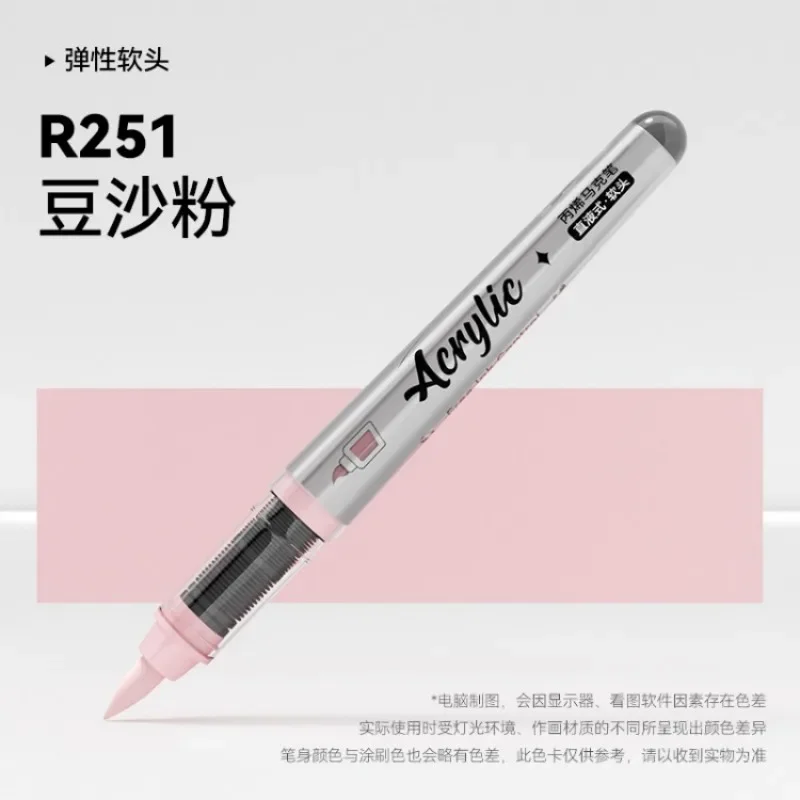 1 PC 84 Colors Acrylic Paint Pens Markers Brush Tip Paint Markers For Rock Painting Christmas School Art Supplies Stationery