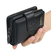 Women Wallets and Purses PU Leather Money Bag Female Short Hasp Purse Small Coin Card Holders Blue Red Clutch New Women Wallet 1