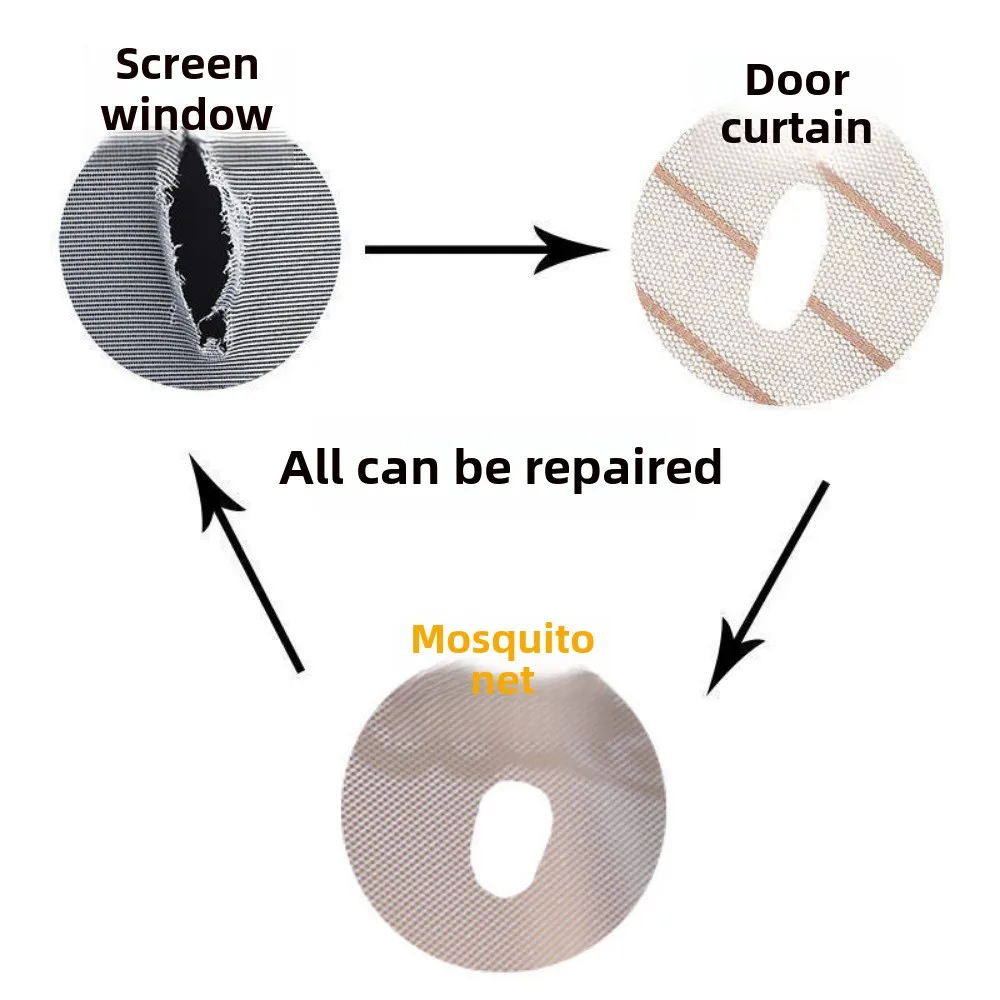 Sealing Strip Tape 5cm Window Screen Repair Tape Self Adhesive Mesh Patch