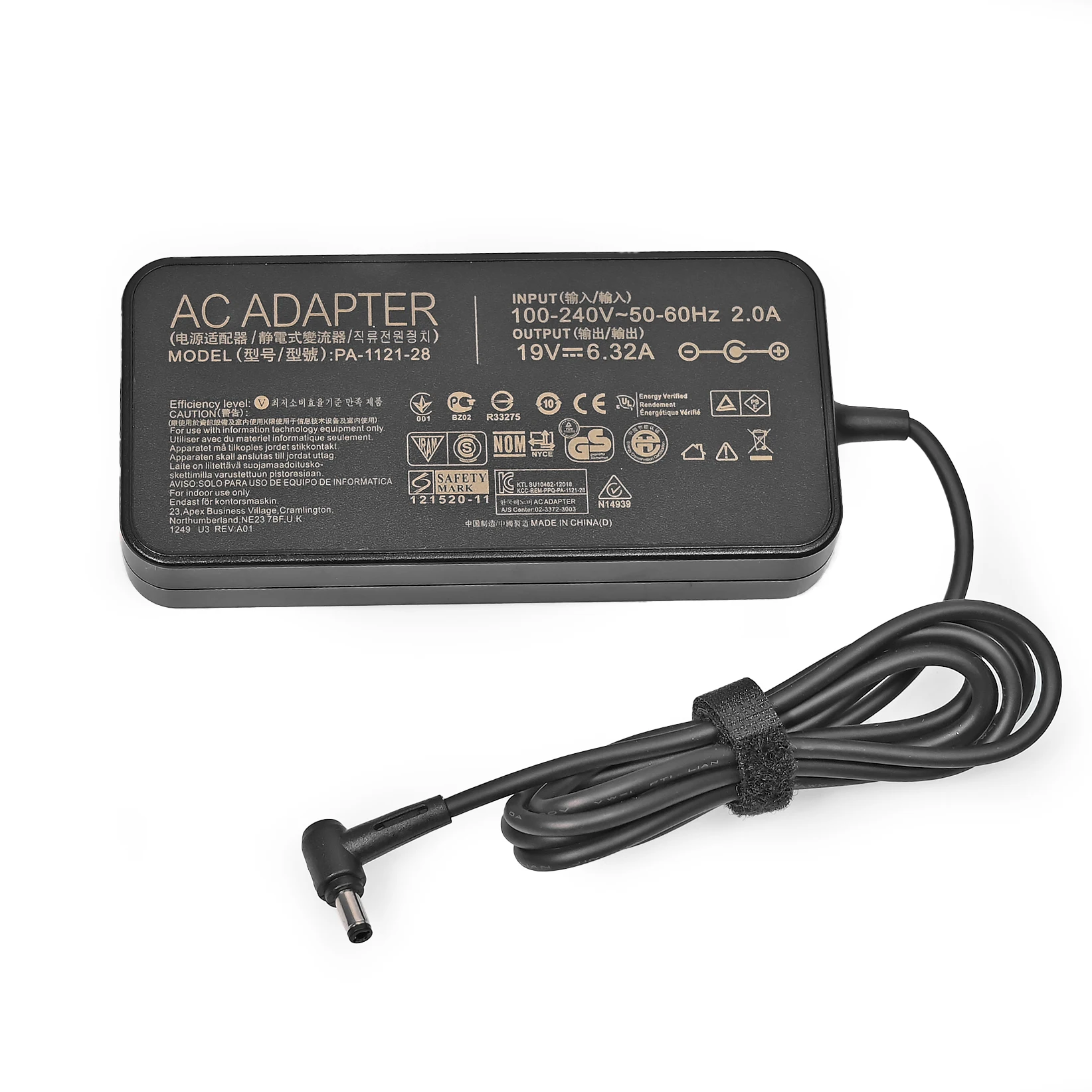 19V 6.32A 120W 5.5x2.5mm AC Adapter Power Supply Charger For ASUS ROG FX504 GL502V GL752VW GL552VW N750 N550J N550 power adapter laptop charger