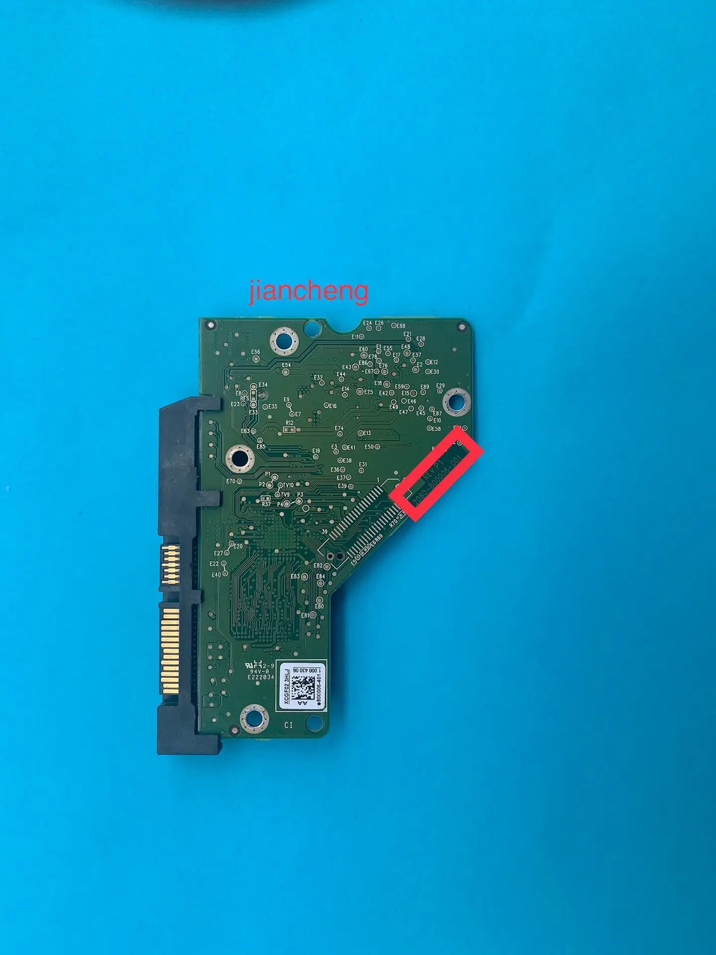 Wd Hard Disk Pcb Hhd Hard Disk Circuit Board 2060-800006-001 Rev P1