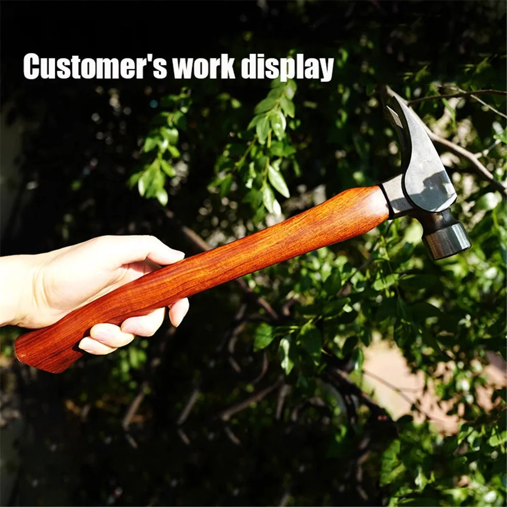 Titanium Hammer Head (without Handle) Hand Hammer Accessories GR.5 Durable Outdoor Hammer Suitable for Electricians Carpenters 4