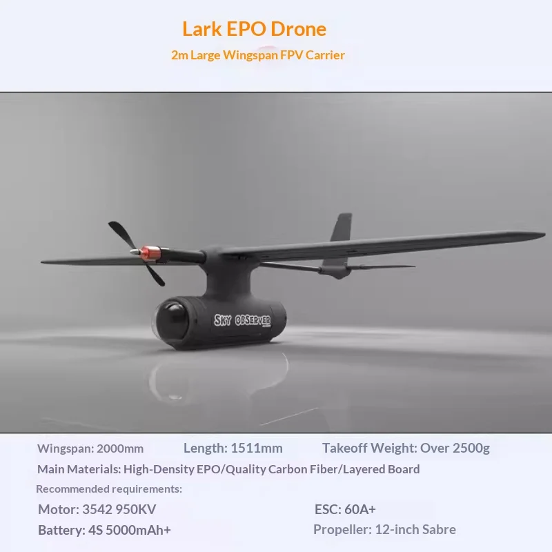 Sky Observer Fpv Carrier Drone Vertical Takeoff And Landing 2