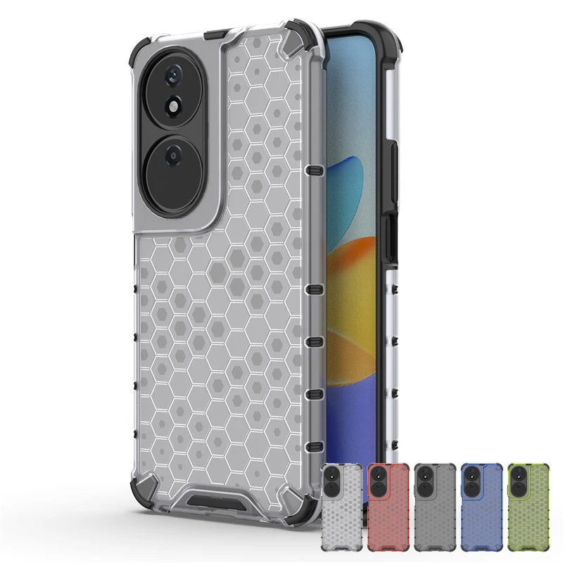 Per Honor X7B Custodia Honor X7B X9B Cover Luxury Honeycomb Antiurto Tpu Armor Pc Custodia Protettiva In Silicone Per Telefono Honor X7B
