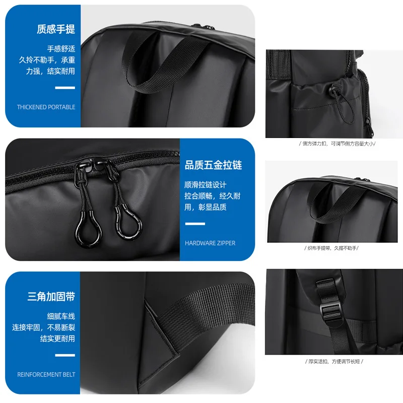 Mens Backpack 15.6inch Laptop Bags Large Capacity Waterproof Expandable Male Business Travel Back Pack