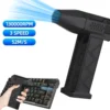 Mini Turbo Jet Fan 130000RPM Electric Air Blower Handheld Duct Fan Violent Fan for Computer Keyboard Outdoors Car Home 2