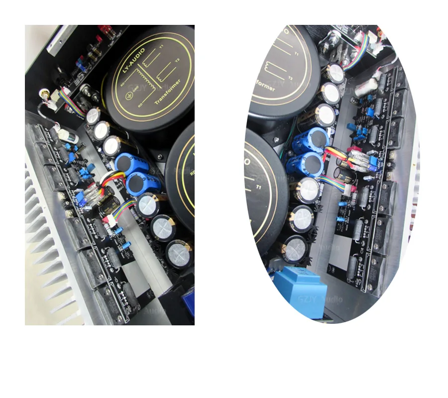 Goldmud-telos 600ピュアポストアンプ、hifi高忠実度パワー、goldmud