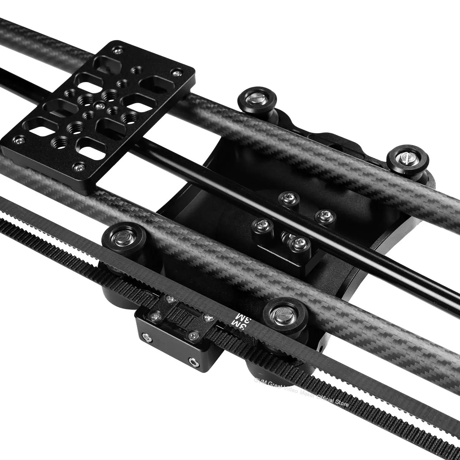 GVM-1.5D 80CM Professional Wireless Video Carbon Fiber Motorized Camera Slider Phone App Control