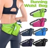 Sport Waist Pack Reflective Hydration Belt Pack Large Capacity Water Bottle Holder Bag Multifunction for Running Cycling 1