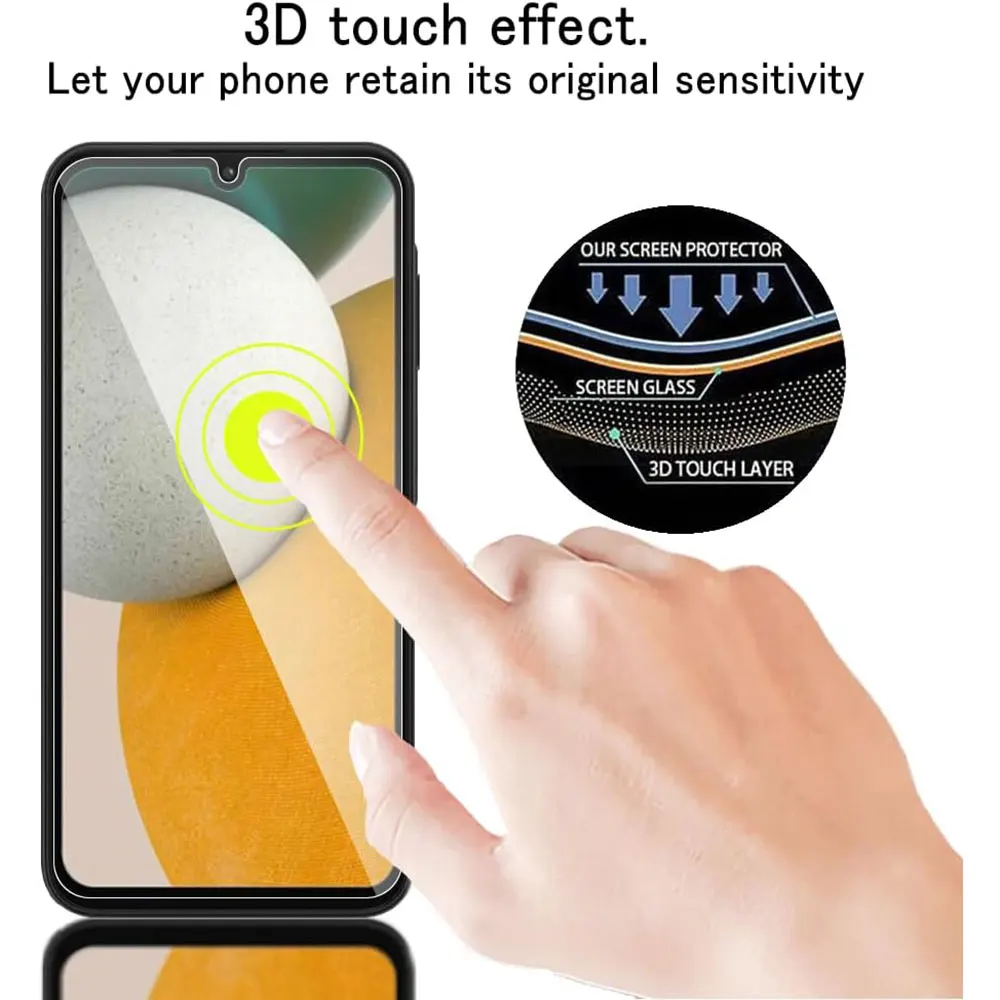 Premium 5-Pack Tempered Glass Screen Protector Set
