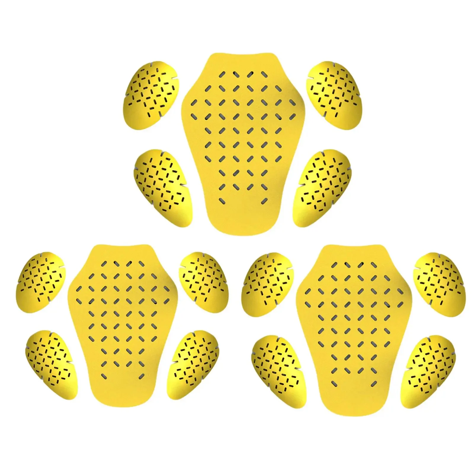 Armor Pads Shock Absorption EVA Body Protector for Skating Motorcycle Cycling Riding 6pcs body protector,motorcycle body armor,motorcycle armor vest,motorcycle armor,motorcycle armor pads,motorcycle armor accessories