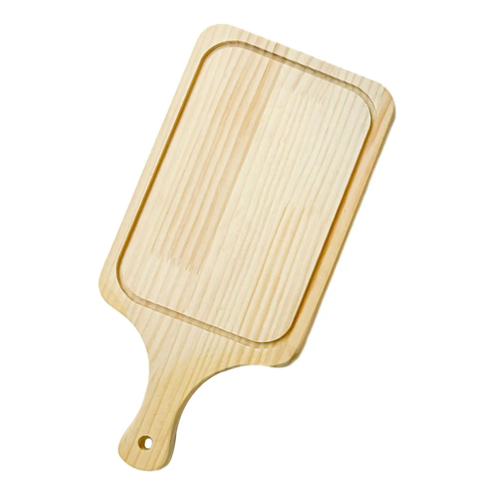 Wooden Cutting Board Serving Tray Portable Durable Useful Gadgets Meat Board