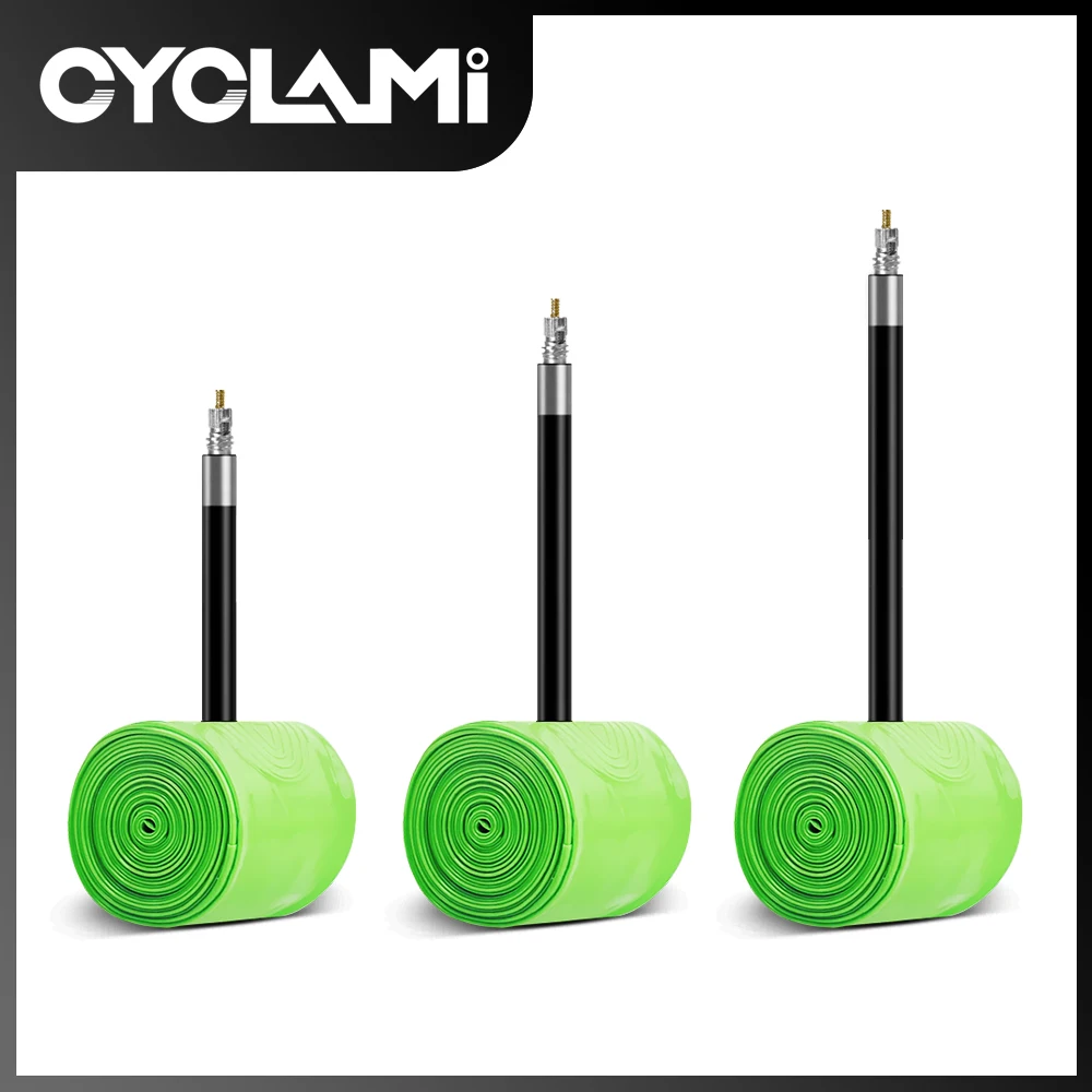 CYCLAMI TPU 超軽量自転車インナーチューブ 700C 18 32 MTB