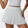 Floral Discount Sports Skirt for Women Quick-drying Badminton Tennis Trousers Skirt Fitness Half-body Pleated Skirt Shorts 3