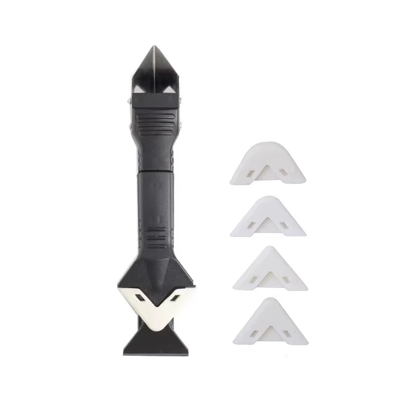 

3 In1 Glass Glue Angle Scraper Caulking Silicone Tool Shovel Binder Rubber Shovel Gereedschap Remover Angle Seam Spatula