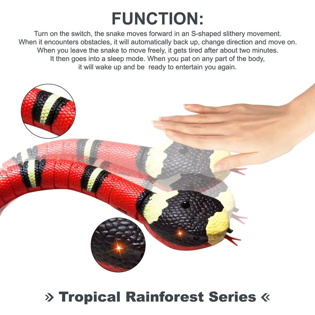 Tricky Snake Cat Toys Pet Love