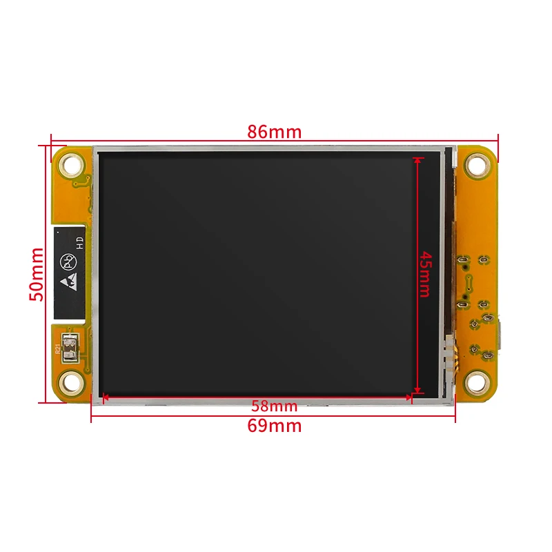 2.8 Inch Display Screen ESP32 for Arduino LVGL WIFI BT Development Board 240*320