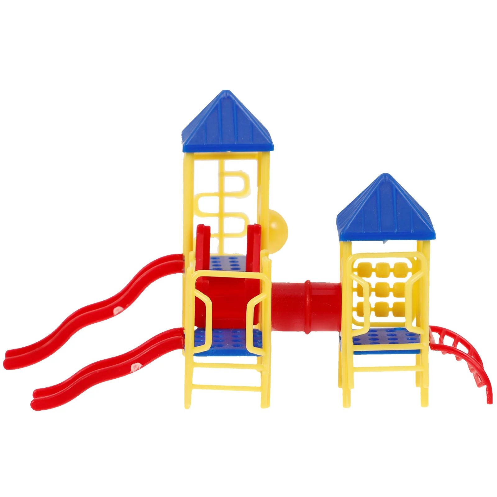 

1 Set Mini Playground Model Mini Children's Playground Model Miniature Sand Table Decoration
